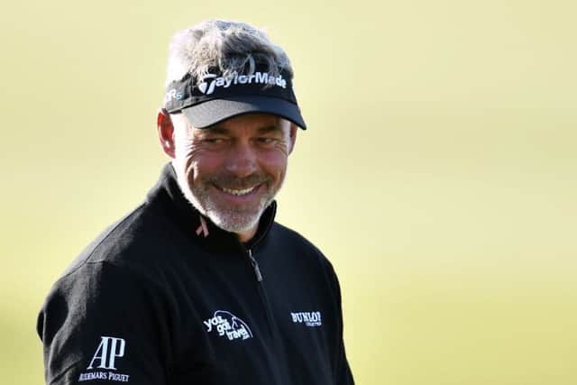 Darren Clarke attempted to deflect questions on his Ryder Cup captaincy credentials. Picture: SNS