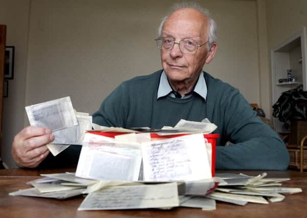Archie Foley, 79, from Joppa in Edinburgh who found hundreds of old negatives crammed into a biscuit tin at a collector's fair. Picture: Hemedia