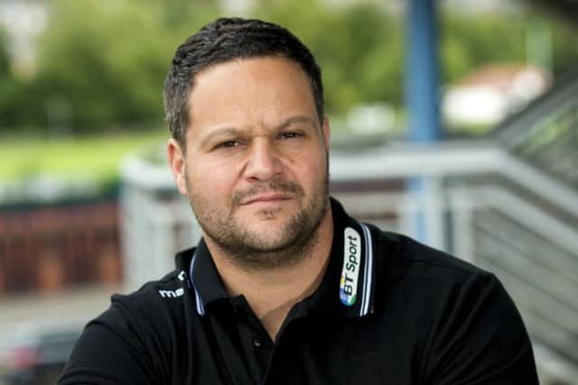 Coach Omar Mouneimne wants to instil a sense of pride in the Edinburgh defence. Picture: SNS