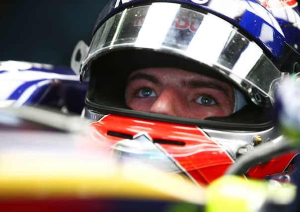 Max Verstappen prepares to go out on the track at Suzuka. Picture: Getty