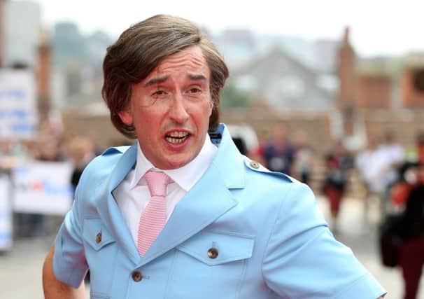 Steve Coogan, as his alter-ego Alan Partridg. Coogan said he is planning to "cryogenically preserve" Partridge. Picture: PA