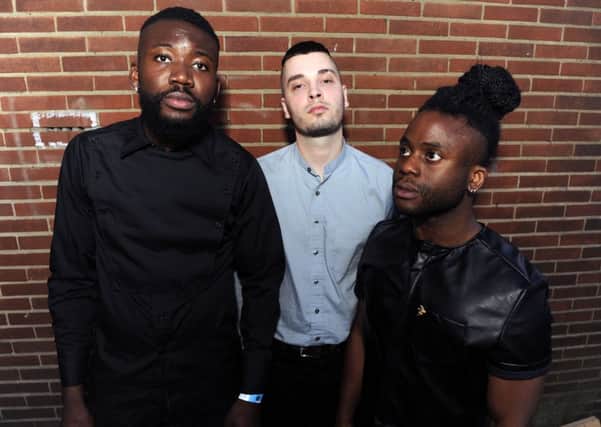 Scottish hip-hop trio Young Fathers. Picture: John Devlin