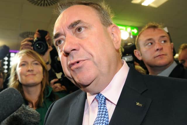 Salmond rang the BBC Radio Scotland's Call Kaye morning phone-in show. Picture: Lisa Ferguson