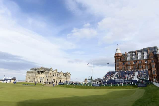 St Andrews golf course, where the first 18 hole game was played. Picture: SNS