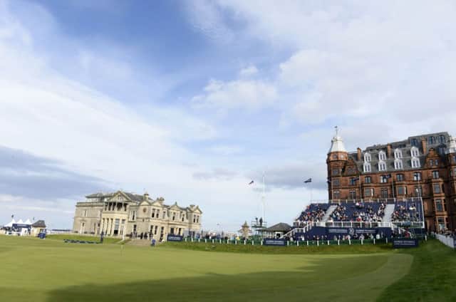 St Andrews golf course, where the first 18 hole game was played. Picture: SNS