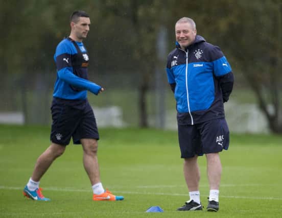 Wallace insists the focus should not be solely on McCoist. Picture: SNS