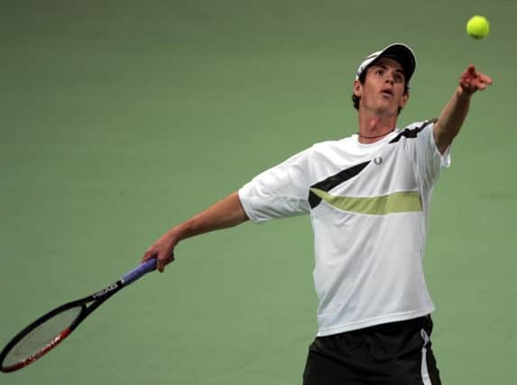 Andy Murray was beaten by World number one Djokovic. Picture: AP