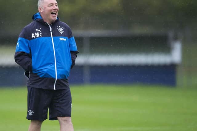 Ally McCoist has hinted at never managing another club. Picture: SNS