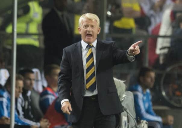 Scotland manager Gordon Strachan. Picture: SNS