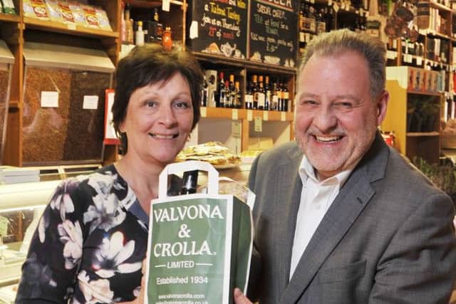 Philip and Mary Contini are joint owners of Valvona & Crolla. Picture: Phil Wilkinson