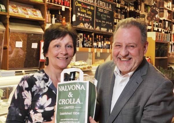 Philip and Mary Contini are joint owners of Valvona & Crolla. Picture: Phil Wilkinson