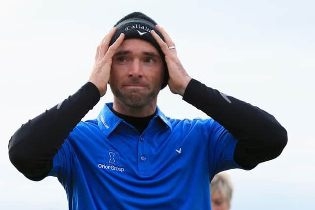 Oliver Wilson can scarcely believe his Dunhill win. Picture: Getty
