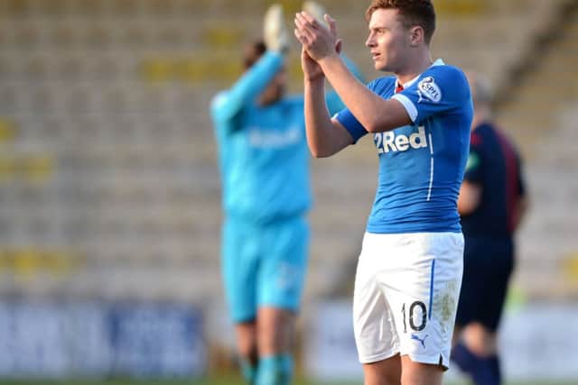 Lewis Macleod: Fabulous goal. Picture: SNS