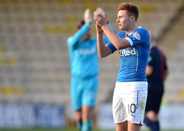 Lewis Macleod: Fabulous goal. Picture: SNS