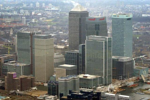 The UK's financial services sector has seen a rise in profits and business volume. Picture: PA