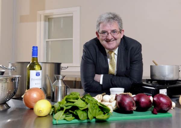 Brian Hannan, chief executive of The Cookery School, Glasgow. Picture: John Devlin