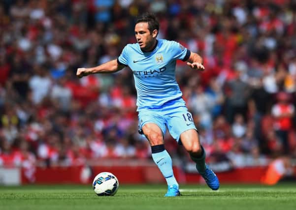 Frank Lampard has enjoyed a decent start to his spell at Manchester City. Picture: Getty