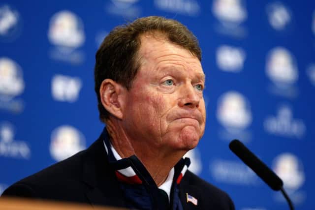Tom Watsons appointment as US Ryder Cup skipper was supposed to inspire his team. Picture: Getty