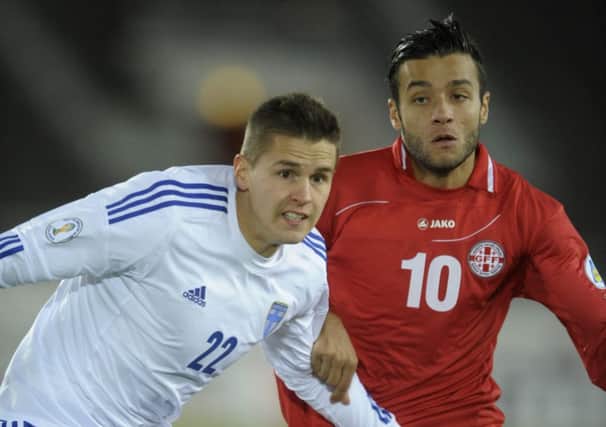 Tornike Okriashvili (right) is considered a big threat. Picture: Getty