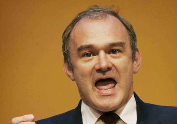 Energy Secretary Ed Davey was announcing the new money for the Green Deal home improvement fund at the Liberal Democrat conference in Glasgow. Picture: PA