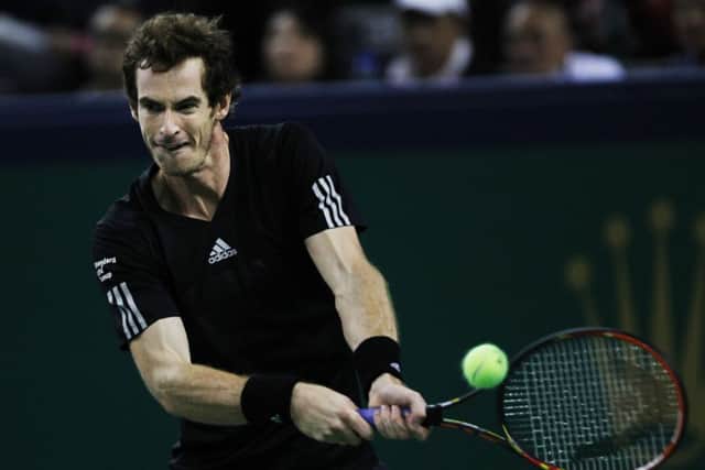 Andy Murray has made it to the second round of the Shanghai Masters. Picture: Getty