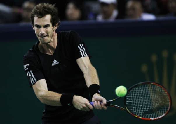 Andy Murray has made it to the second round of the Shanghai Masters. Picture: Getty