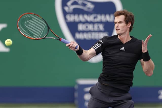 Andy Murray was in impressive form against Jerzy Janowicz of Poland. Picture: AP