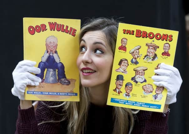 Oor Wullie, left, is listed in a poll that asks the public to name Scotland's greatest literary character. Picture: Getty