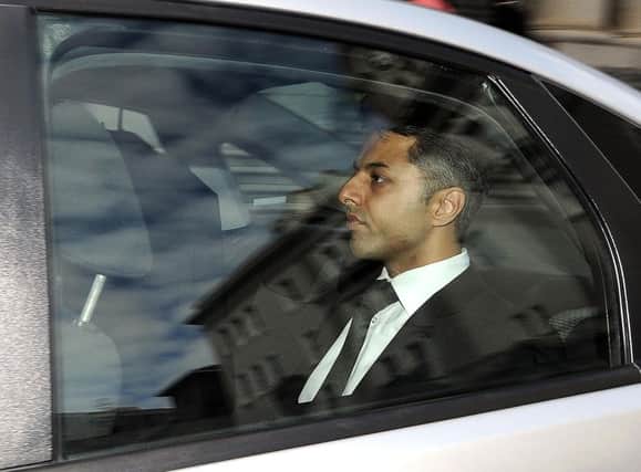 Briton Shrien Dewani arrives at court accused of ordering his wifes murder. Picture: Getty