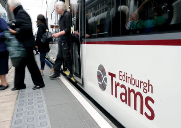 Edinburgh City Council have been awarded for 'turning around' the controversial tram project. Picture: Lisa Ferguson