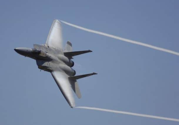 The jet that went down was an F-15. Picture: AP