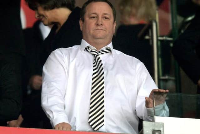 Mike Ashley has launched a bid to have Graham Wallace and Philip Nash removed from the club's PLC board. Picture: PA
