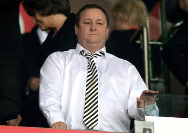 Mike Ashley has launched a bid to have Graham Wallace and Philip Nash removed from the club's PLC board. Picture: PA