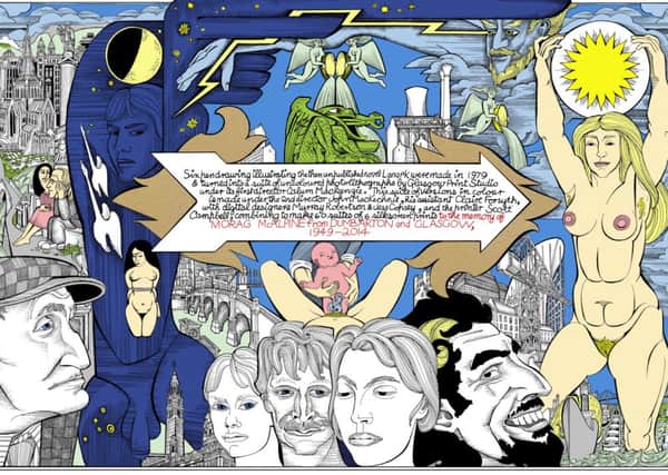 Alasdair Gray. Picture: Contributed