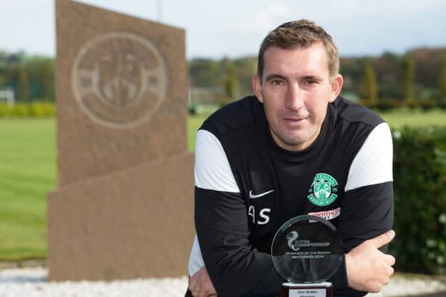 Alan Stubbs admitted he was surpised at winning the award