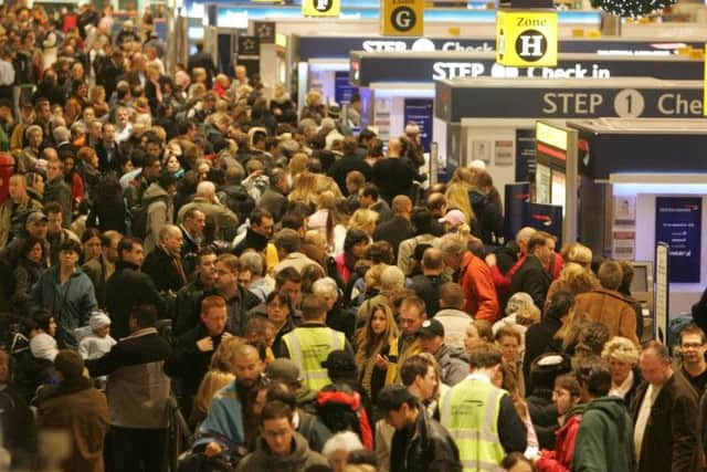 Passengers flying from Ebola-affected countries into Heathrow, pictured, and Gatwick airports will be screened for the disease, the UK government has said. Picture: PA