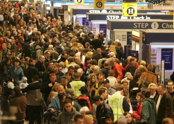 Passengers flying from Ebola-affected countries into Heathrow, pictured, and Gatwick airports will be screened for the disease, the UK government has said. Picture: PA