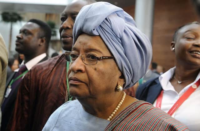 Liberia president Ellen Johnson Sirleaf appealed for more aid. Picture: Getty