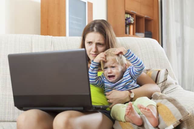 Researchers found thousands of mothers turn to the internet. Picture: Getty
