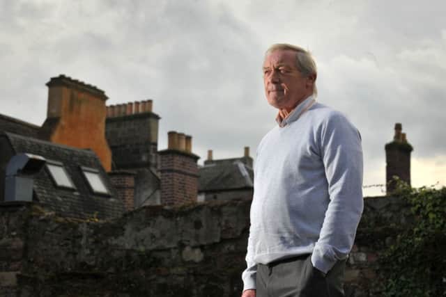 Former Rangers and Scotland winger Willie Johnston at his home in Fife. Picture: Jane Barlow