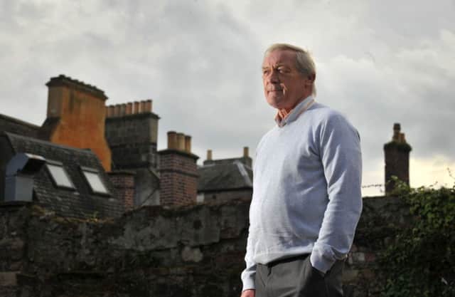 Former Rangers and Scotland winger Willie Johnston at his home in Fife. Picture: Jane Barlow