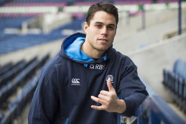Scotland international and Glasgow Warriors' winger Sean Maitland. Picture: Ian Georgeson