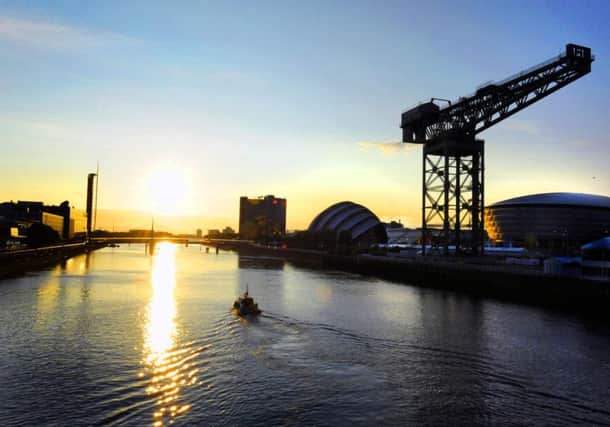 The work undertaken on the Clyde will benefit Glasgow's economy. Picture: John Devlin