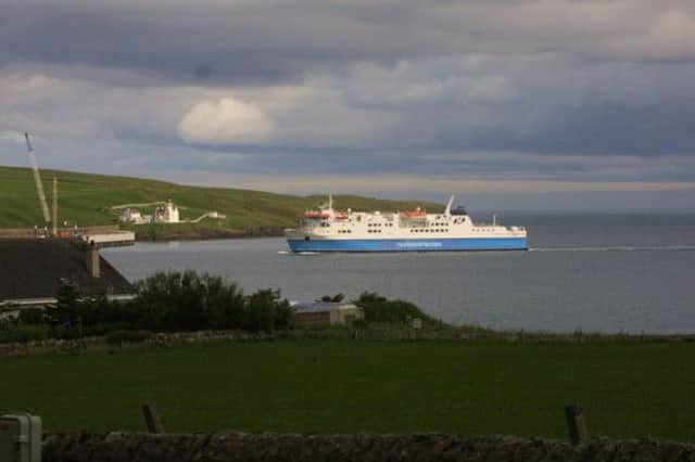 Ferries to the Orkney Islands  are involved in the project. Picture: Ian Jolly