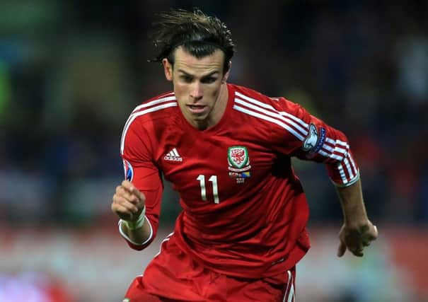 Wales' Gareth Bale in action during the UEFA Euro 2016 match. Picture: PA