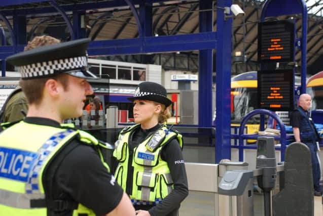 British Transport Police are arresting offenders and removing them from trains after incidents on services to and from Aberdeen