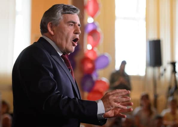 Gordon Brown set out vision for powerhouse parliament and demands more control over welfare. Picture: Getty