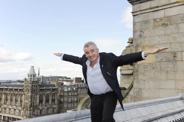 Michael OLeary put Ryanair first in line to take over slots to be vacated by Little Red. Picture: Greg Macvean