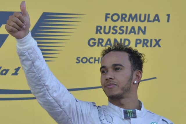 Lewis Hamilton cruised to victory in Russia. Picture: Getty