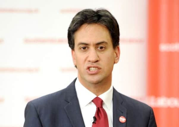 Ed Miliband said Labour will announce tough new policies. Picture: Michael Gillen